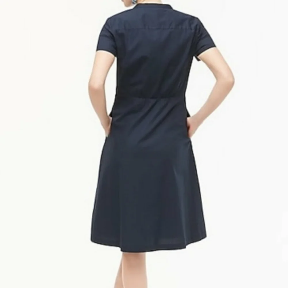 J. Crew Button Down Cotton Minimalist Dress